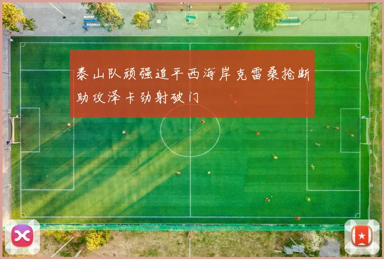 泰山队顽强追平西海岸克雷桑抢断助攻泽卡劲射破门